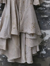 Mutedance 25 Spring/Summer Irregular Cut Dress MD-MD25SS15-BIGE MD25SS14